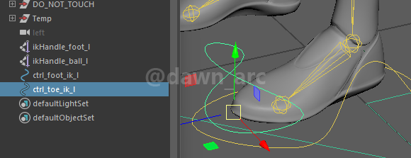 [Maya]Rigging 16 - Ankles & Heels